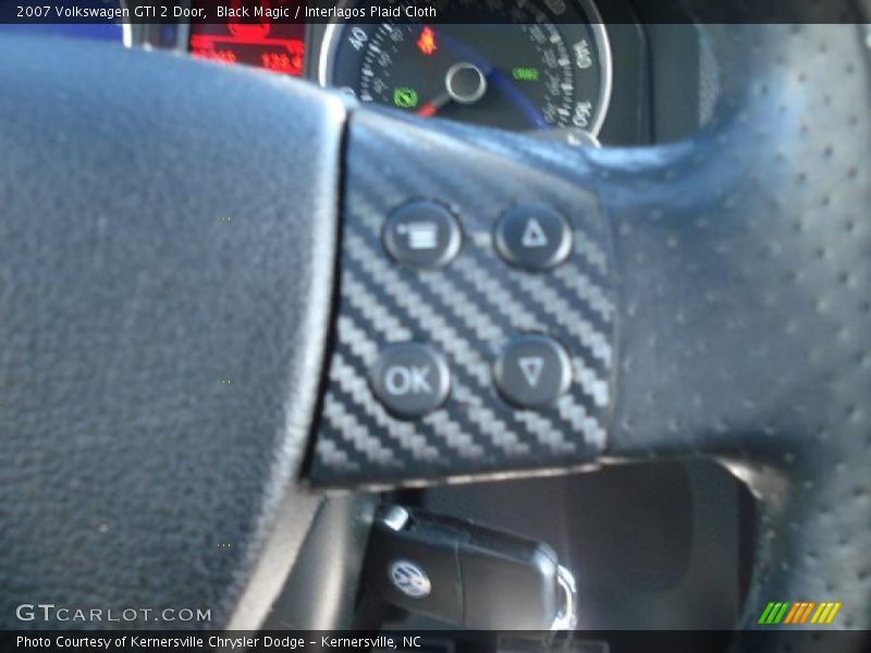 Black Magic / Interlagos Plaid Cloth 2007 Volkswagen GTI 2 Door