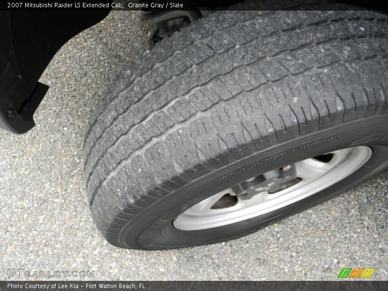 Granite Gray / Slate 2007 Mitsubishi Raider LS Extended Cab