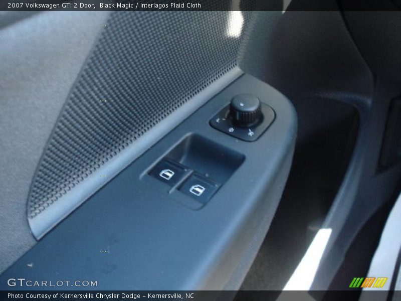 Black Magic / Interlagos Plaid Cloth 2007 Volkswagen GTI 2 Door