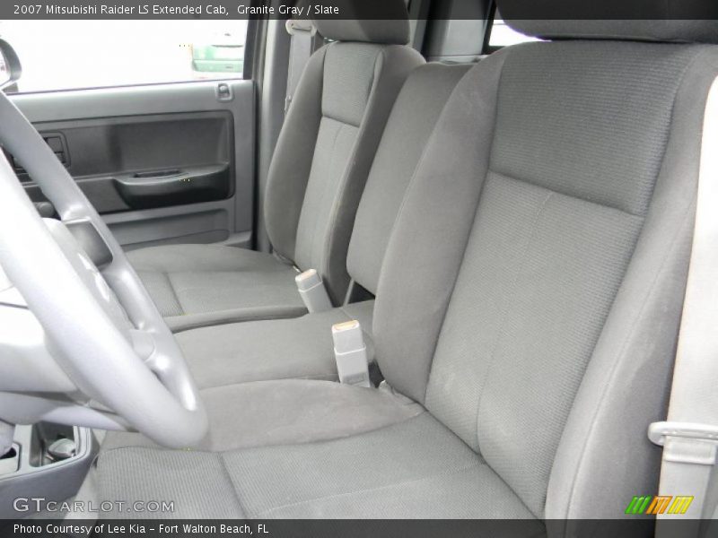 Granite Gray / Slate 2007 Mitsubishi Raider LS Extended Cab