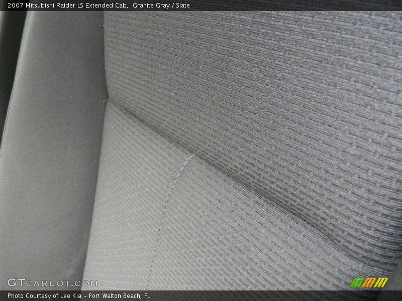 Granite Gray / Slate 2007 Mitsubishi Raider LS Extended Cab