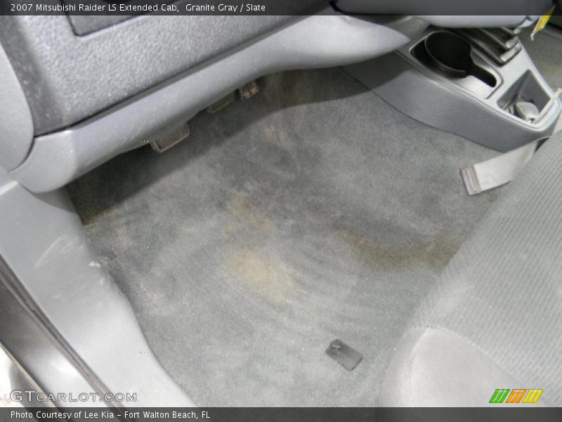 Granite Gray / Slate 2007 Mitsubishi Raider LS Extended Cab