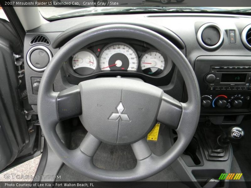 Granite Gray / Slate 2007 Mitsubishi Raider LS Extended Cab