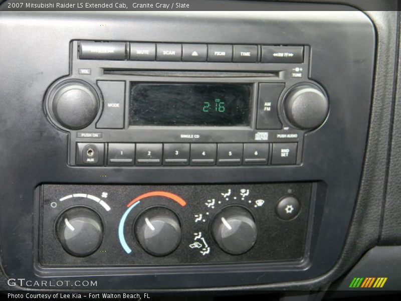 Granite Gray / Slate 2007 Mitsubishi Raider LS Extended Cab