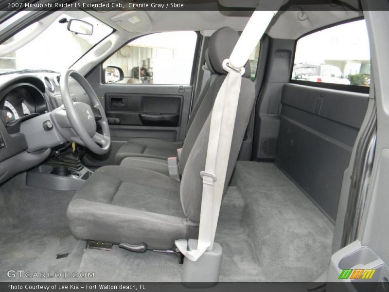  2007 Raider LS Extended Cab Slate Interior
