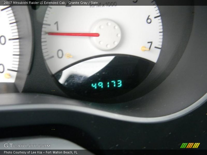Granite Gray / Slate 2007 Mitsubishi Raider LS Extended Cab