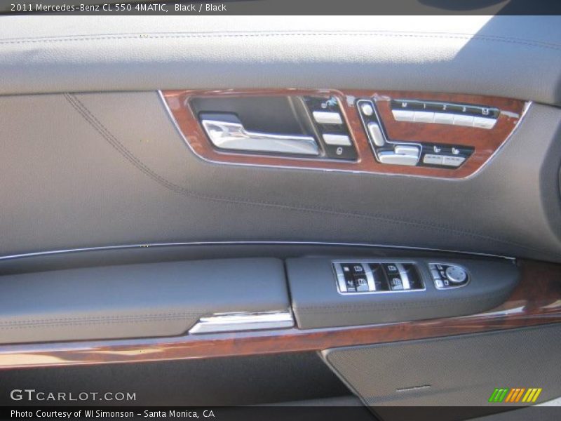 Black / Black 2011 Mercedes-Benz CL 550 4MATIC
