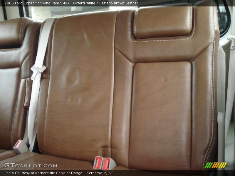 Oxford White / Castano Brown Leather 2006 Ford Expedition King Ranch 4x4