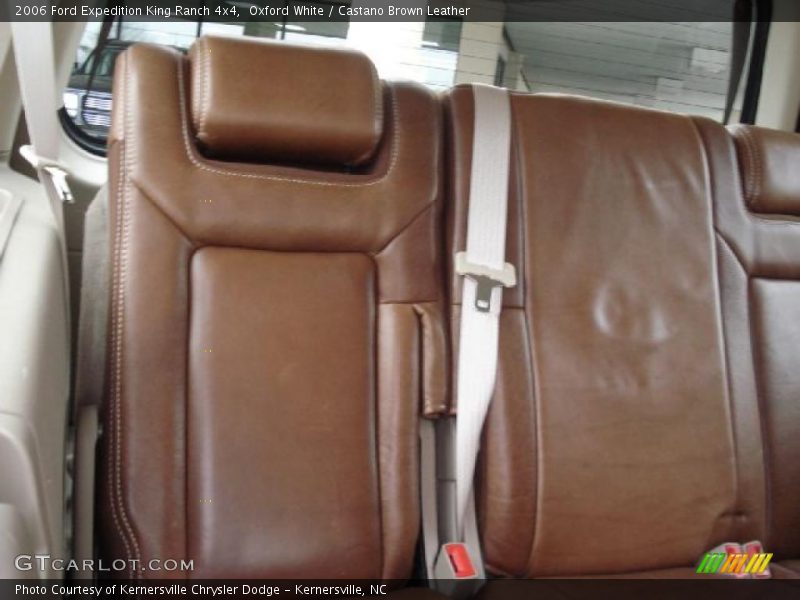 Oxford White / Castano Brown Leather 2006 Ford Expedition King Ranch 4x4