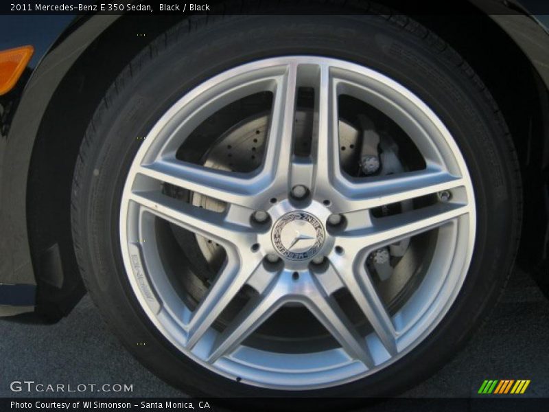 Black / Black 2011 Mercedes-Benz E 350 Sedan