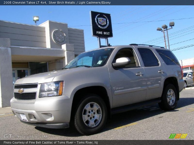 Silver Birch Metallic / Light Cashmere/Ebony 2008 Chevrolet Tahoe LT 4x4