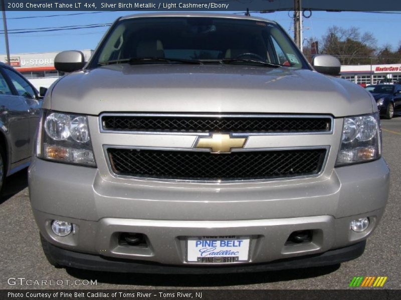 Silver Birch Metallic / Light Cashmere/Ebony 2008 Chevrolet Tahoe LT 4x4