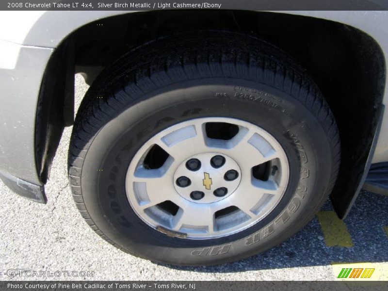 Silver Birch Metallic / Light Cashmere/Ebony 2008 Chevrolet Tahoe LT 4x4
