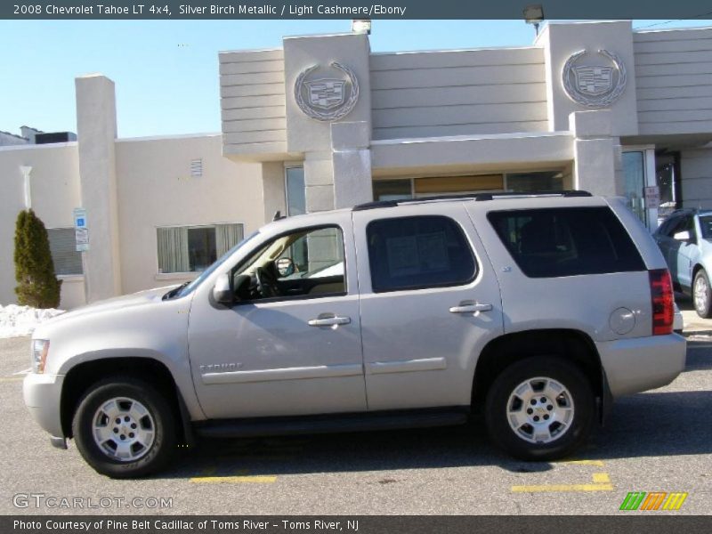 Silver Birch Metallic / Light Cashmere/Ebony 2008 Chevrolet Tahoe LT 4x4