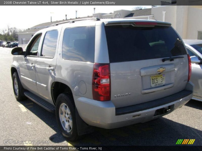 Silver Birch Metallic / Light Cashmere/Ebony 2008 Chevrolet Tahoe LT 4x4