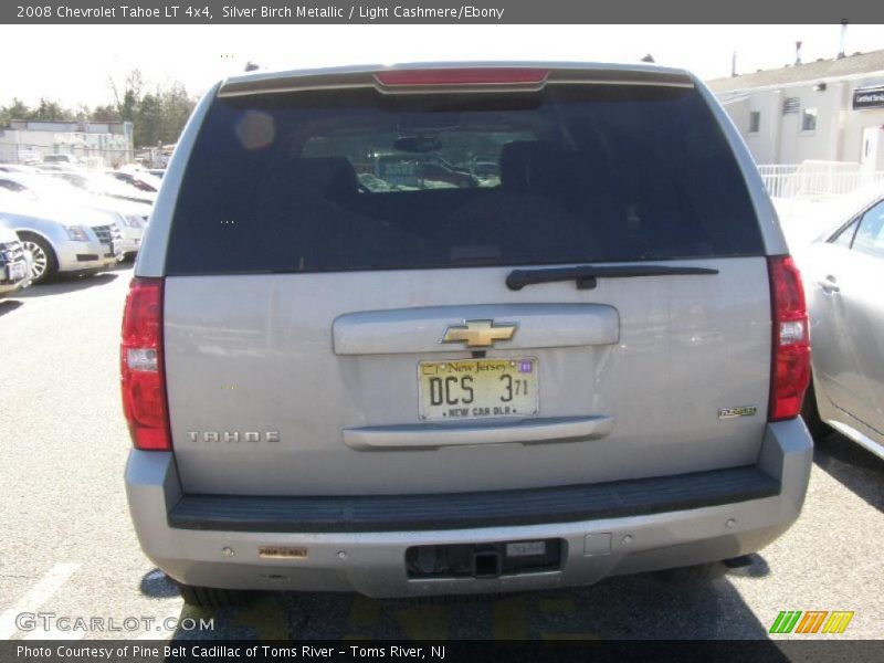 Silver Birch Metallic / Light Cashmere/Ebony 2008 Chevrolet Tahoe LT 4x4