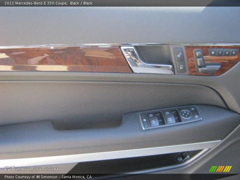 Black / Black 2011 Mercedes-Benz E 350 Coupe