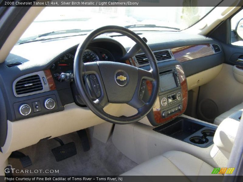 Silver Birch Metallic / Light Cashmere/Ebony 2008 Chevrolet Tahoe LT 4x4