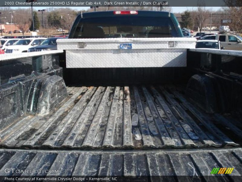 Dark Green Metallic / Dark Charcoal 2003 Chevrolet Silverado 2500HD LS Regular Cab 4x4