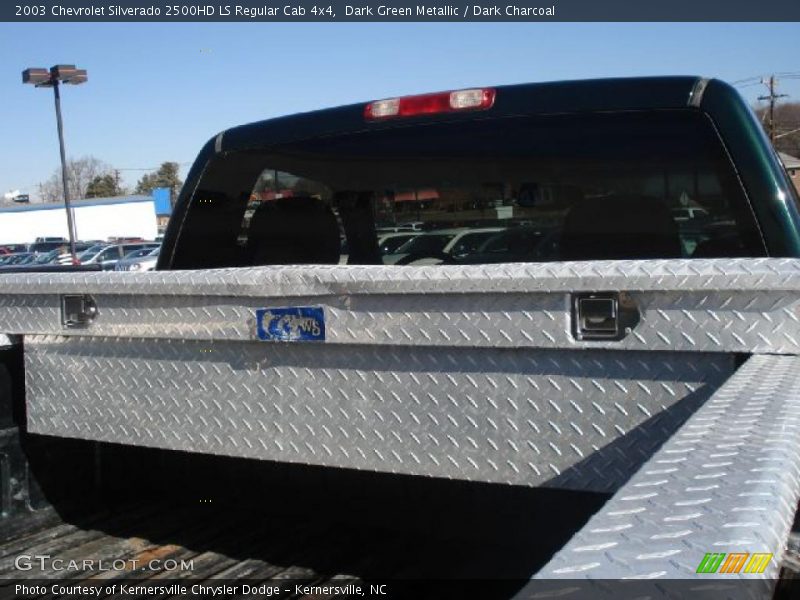 Dark Green Metallic / Dark Charcoal 2003 Chevrolet Silverado 2500HD LS Regular Cab 4x4