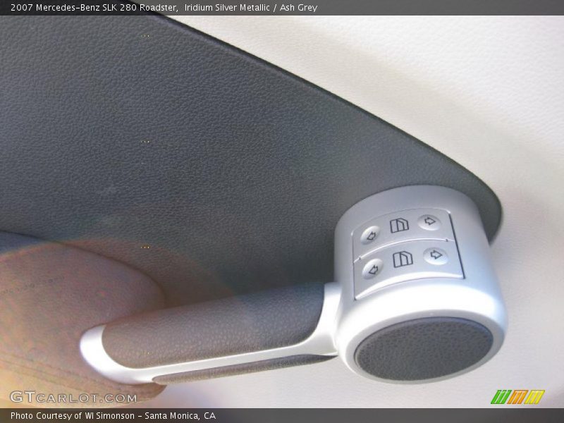 Iridium Silver Metallic / Ash Grey 2007 Mercedes-Benz SLK 280 Roadster