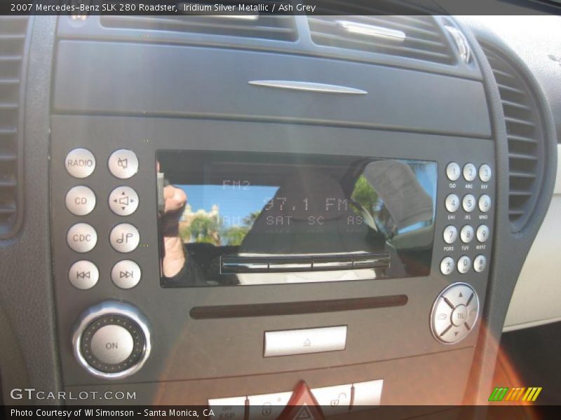 Iridium Silver Metallic / Ash Grey 2007 Mercedes-Benz SLK 280 Roadster