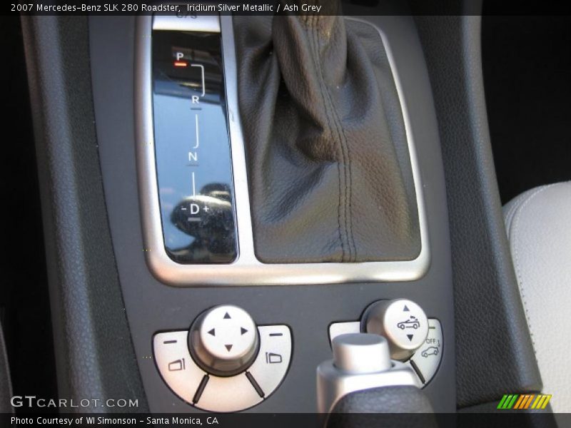 Iridium Silver Metallic / Ash Grey 2007 Mercedes-Benz SLK 280 Roadster