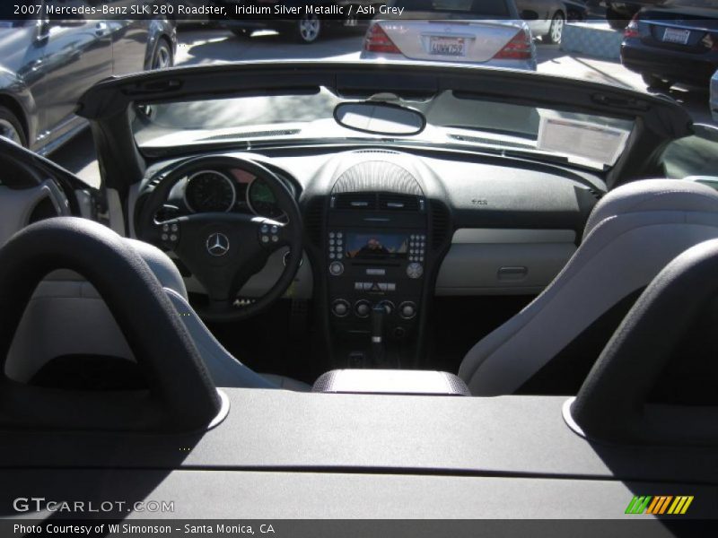 Iridium Silver Metallic / Ash Grey 2007 Mercedes-Benz SLK 280 Roadster