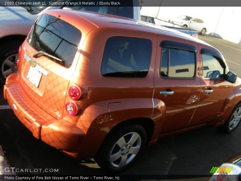 Sunburst Orange II Metallic / Ebony Black 2007 Chevrolet HHR LS