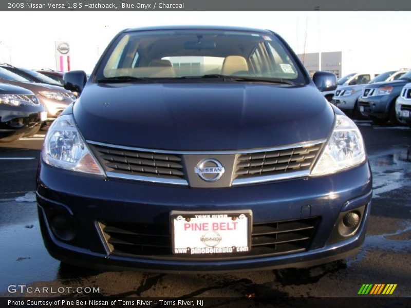 Blue Onyx / Charcoal 2008 Nissan Versa 1.8 S Hatchback