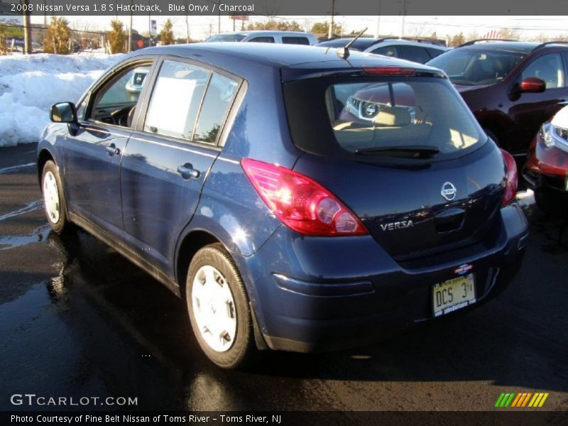 Blue Onyx / Charcoal 2008 Nissan Versa 1.8 S Hatchback