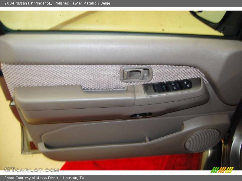Polished Pewter Metallic / Beige 2004 Nissan Pathfinder SE