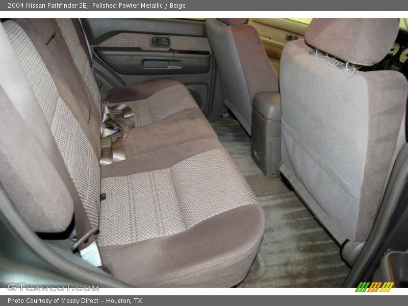Polished Pewter Metallic / Beige 2004 Nissan Pathfinder SE