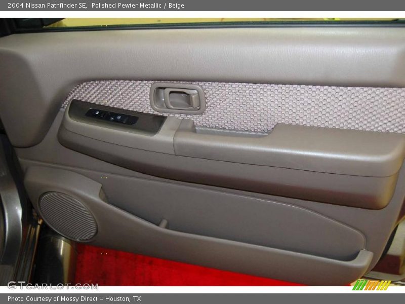 Polished Pewter Metallic / Beige 2004 Nissan Pathfinder SE