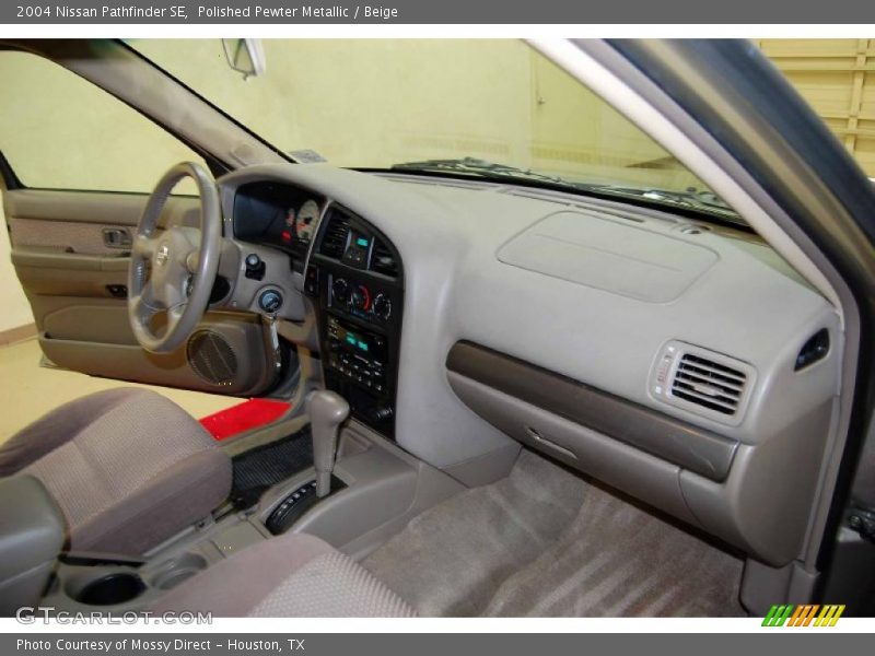 Polished Pewter Metallic / Beige 2004 Nissan Pathfinder SE