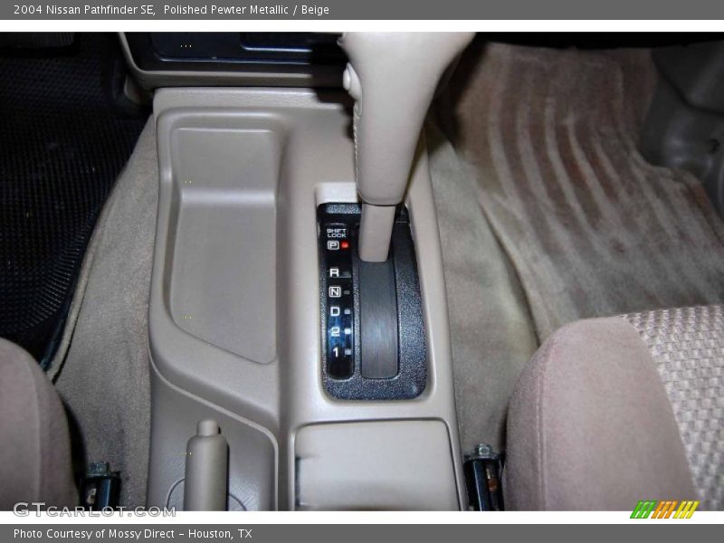 Polished Pewter Metallic / Beige 2004 Nissan Pathfinder SE