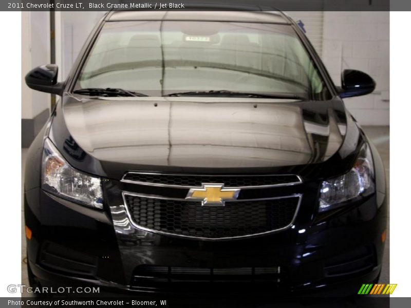 Black Granite Metallic / Jet Black 2011 Chevrolet Cruze LT