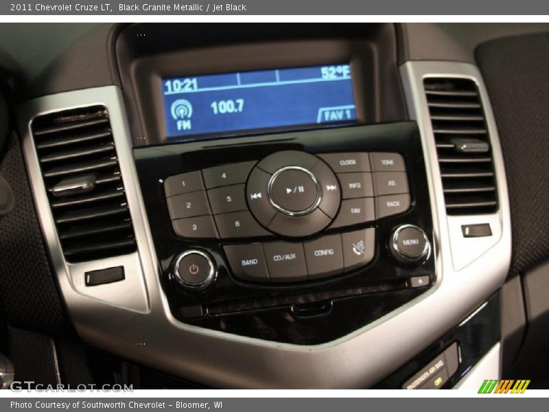 Black Granite Metallic / Jet Black 2011 Chevrolet Cruze LT