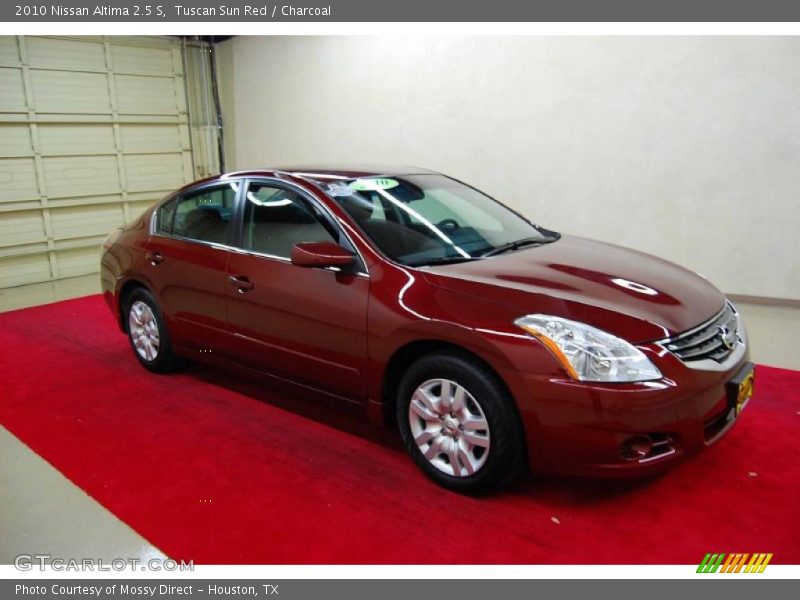  2010 Altima 2.5 S Tuscan Sun Red