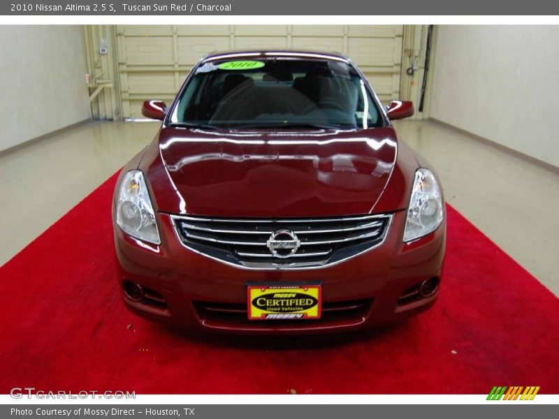 Tuscan Sun Red / Charcoal 2010 Nissan Altima 2.5 S