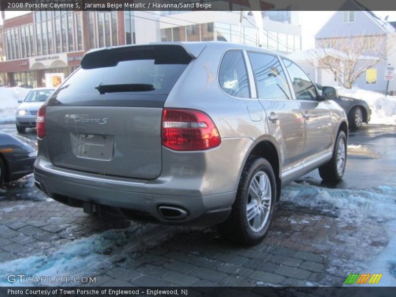 Jarama Beige Metallic / Havanna/Sand Beige 2008 Porsche Cayenne S