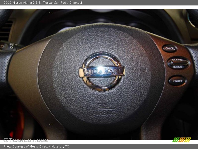 Tuscan Sun Red / Charcoal 2010 Nissan Altima 2.5 S
