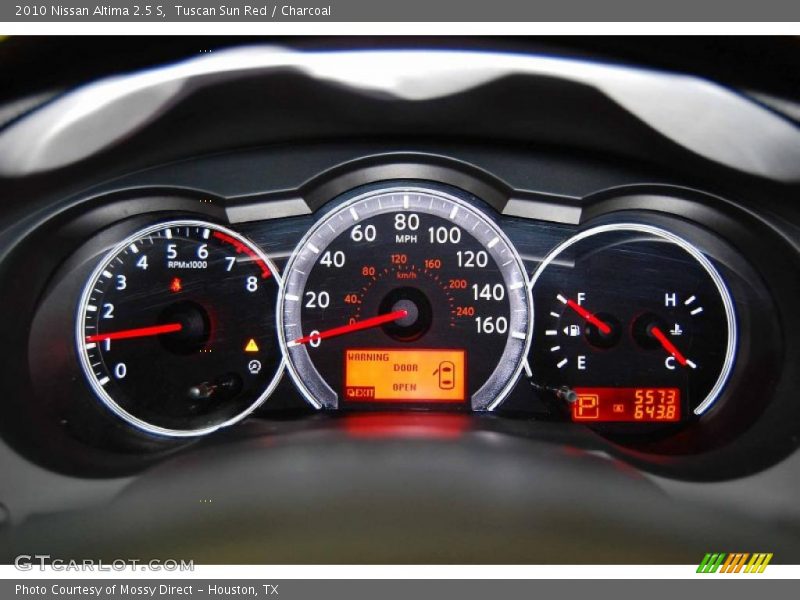 Tuscan Sun Red / Charcoal 2010 Nissan Altima 2.5 S