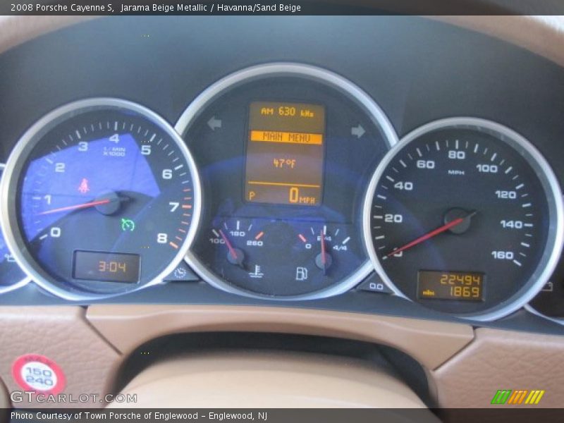 Jarama Beige Metallic / Havanna/Sand Beige 2008 Porsche Cayenne S