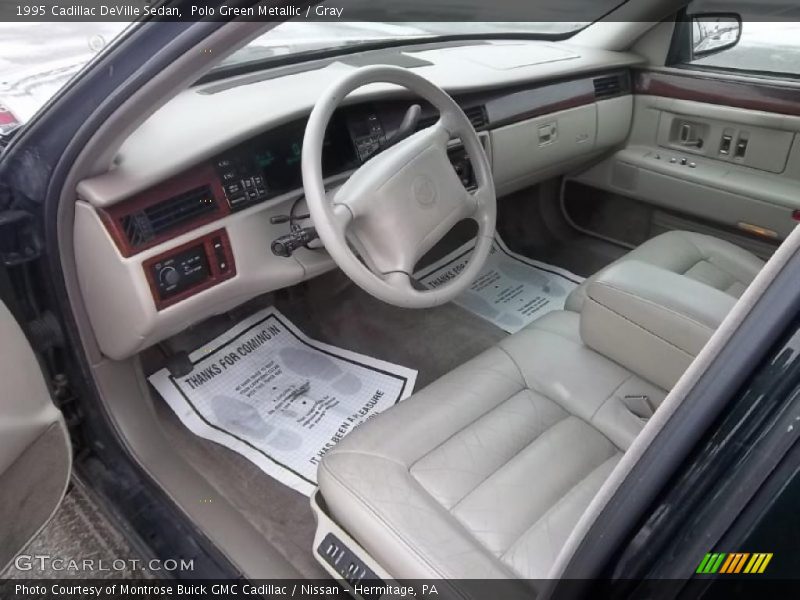 Gray Interior - 1995 DeVille Sedan 