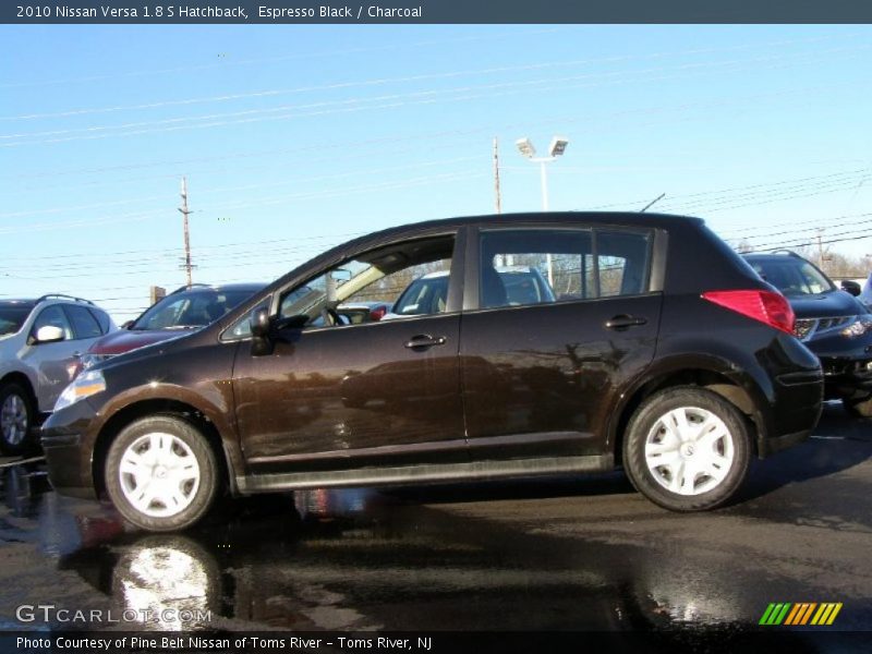  2010 Versa 1.8 S Hatchback Espresso Black