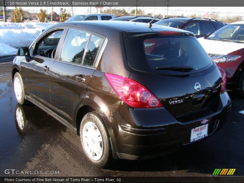  2010 Versa 1.8 S Hatchback Espresso Black