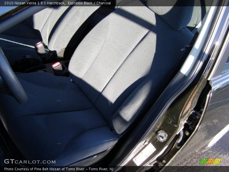 Espresso Black / Charcoal 2010 Nissan Versa 1.8 S Hatchback