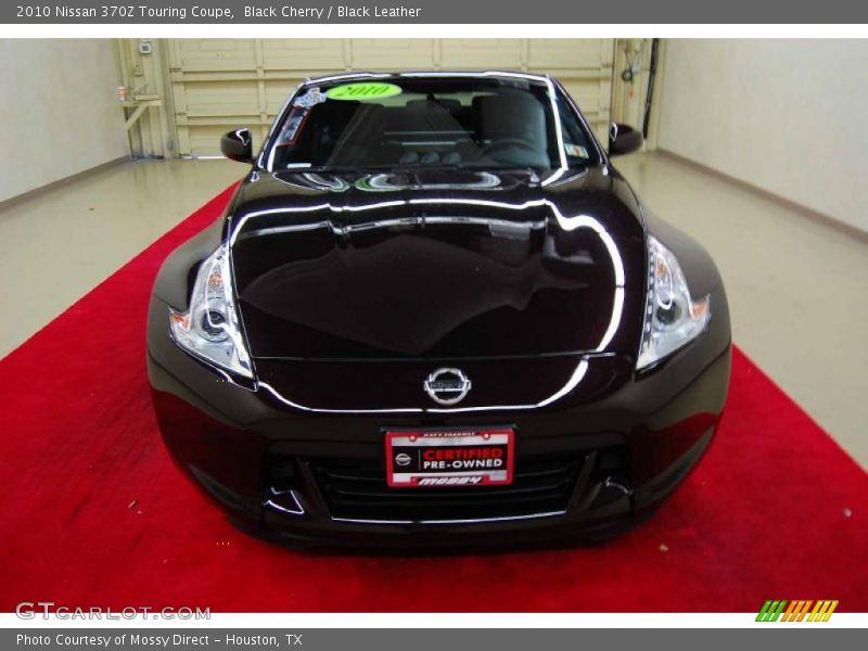 Black Cherry / Black Leather 2010 Nissan 370Z Touring Coupe