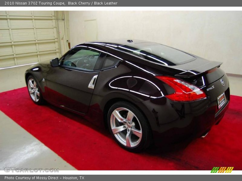 Black Cherry / Black Leather 2010 Nissan 370Z Touring Coupe